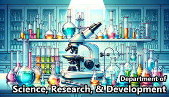 Science, Research, & Development flag